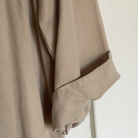 COPY - NWT Monteray Bay Appleseed’s tan loose fitting tunic top 3/4 sleeves siz… - Picture 5 of 13